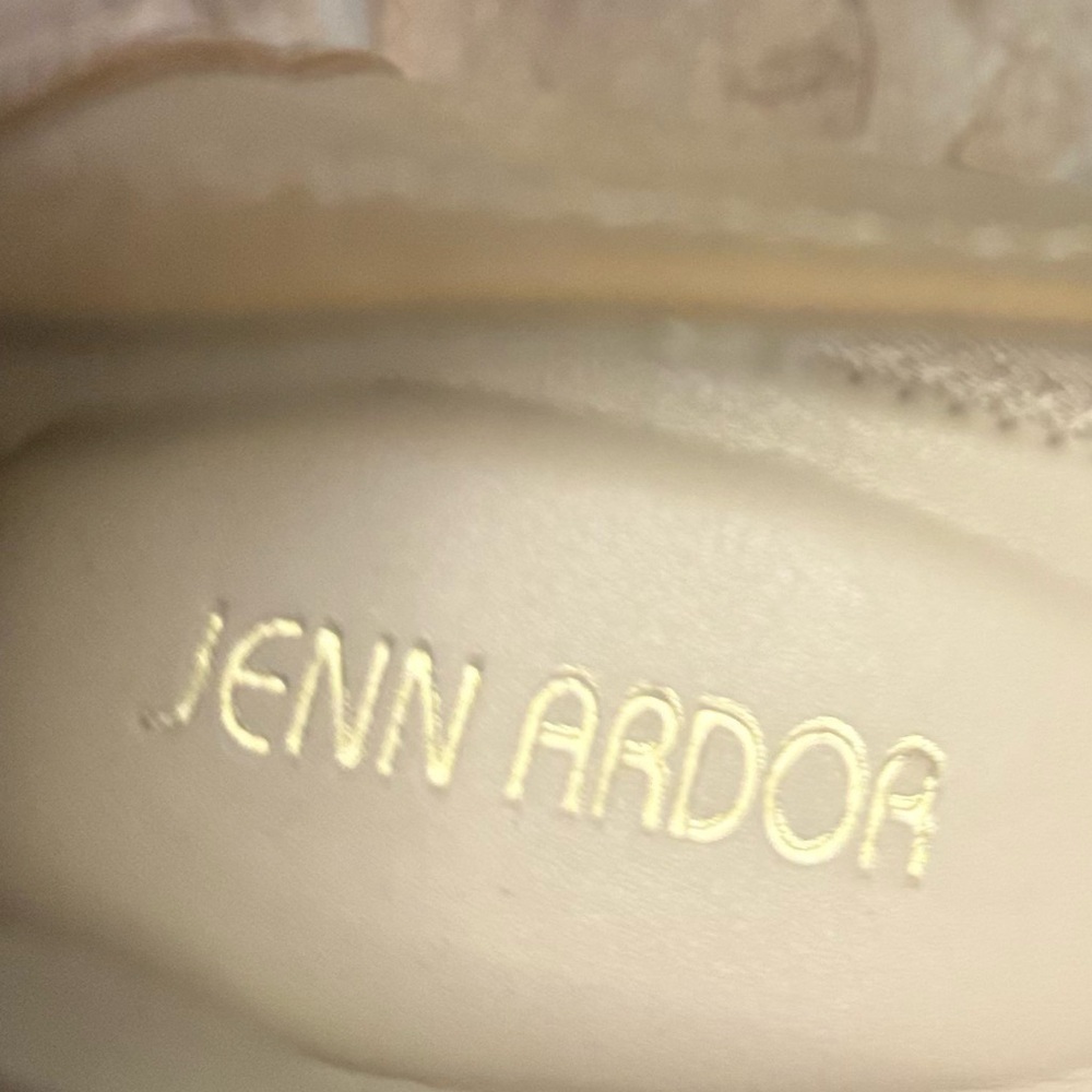 Jenn Ardor Beige Brown Tan Luxury Preppy Chunky Penny Loafers Lug Sole Size 11 - Picture 7 of 8
